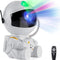  Astronaut Galaxy Projector with Timer and Remote, LED Nebula Night Light and Moon Lamp for Kids